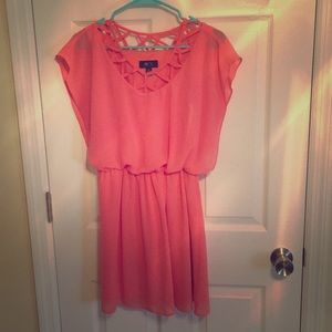 Salmon BCX dress